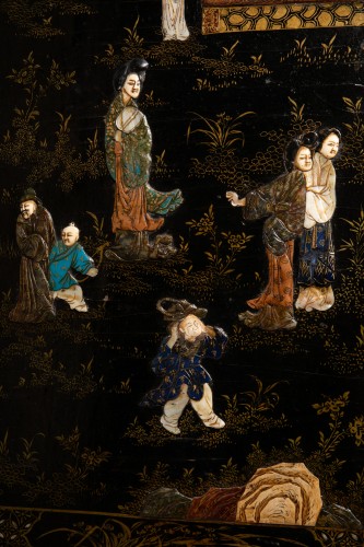 Antiquités - Six leaf screen China 18th century