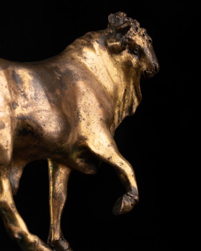 Taureau en bronze fin XVIIe siècle - Laurent Chalvignac
