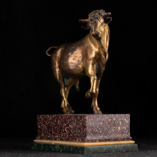 Taureau en bronze fin XVIIe siècle - Louis XIV