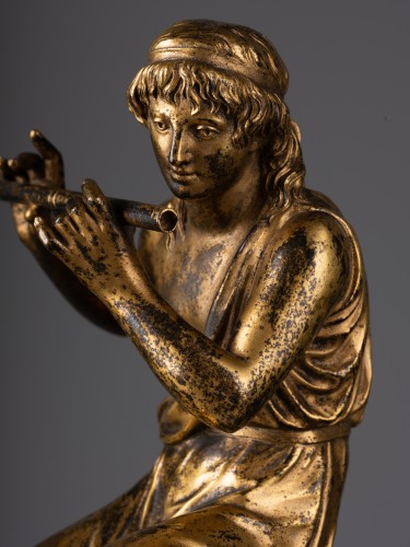 XVIIIe siècle - Paire de bronzes fin du XVIIIe siècle