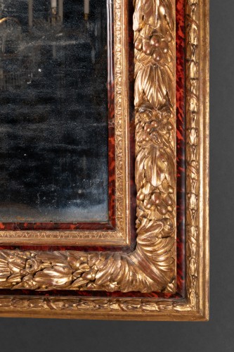 Miroirs, Trumeaux  - Miroir Hispano Flamand du XVIIe siècle