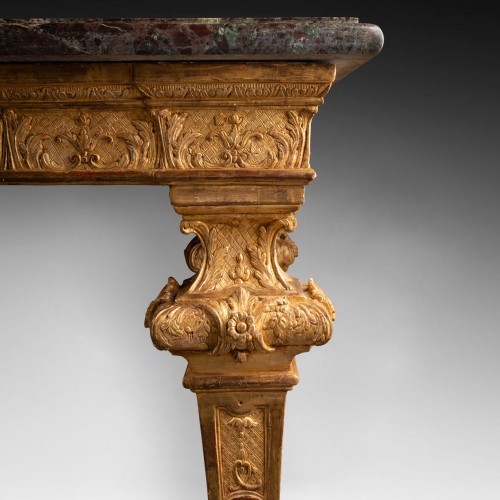 Table console Louis XIV period early 18th century - Furniture Style Louis XIV