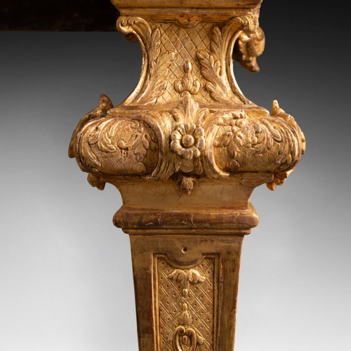 Table console Louis XIV period early 18th century - 
