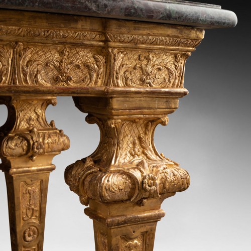 Table console Louis XIV period early 18th century - Louis XIV