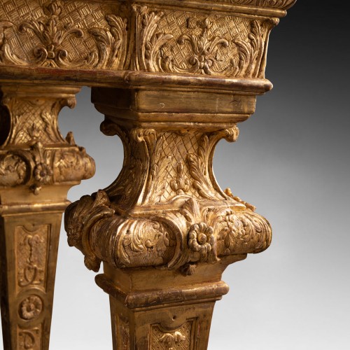 Louis XIV - Table console époque Louis XIV début XVIIIe siècle