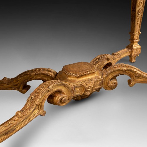 Antiquités - Table console époque Louis XIV début XVIIIe siècle