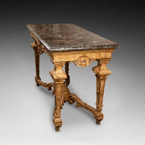 Antiquités - Table console Louis XIV period early 18th century