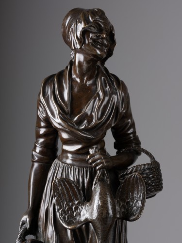 Paire de sujets en bronze du XVIIIe siècle - Laurent Chalvignac
