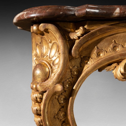 Large console Louis XV period mid 18th century - 