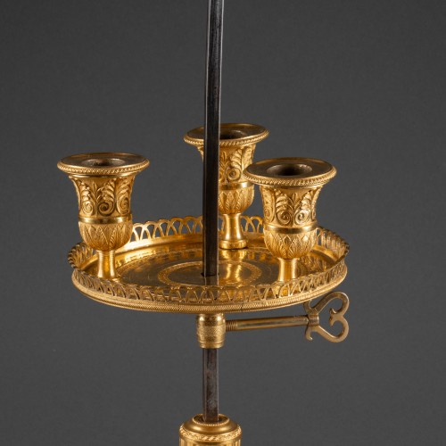 Lampe bouillotte époque Empire début du XIXe siècle - Laurent Chalvignac