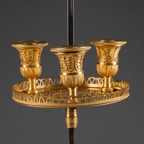 Bouillotte Lamp Empire period early 19th century - Empire