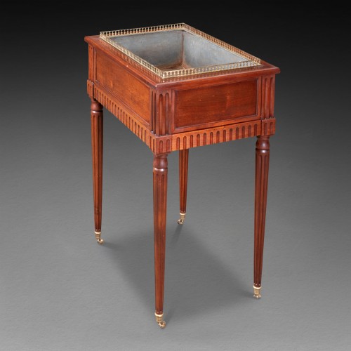 Louis XVI mahogany planter box 18th century - 