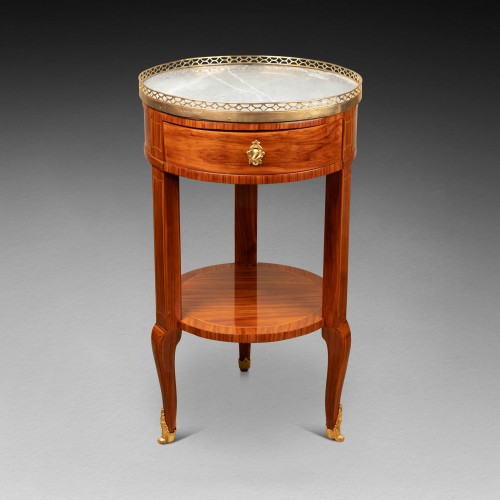 Pair of tables Louis XVI period second half 18th century - Furniture Style Louis XVI