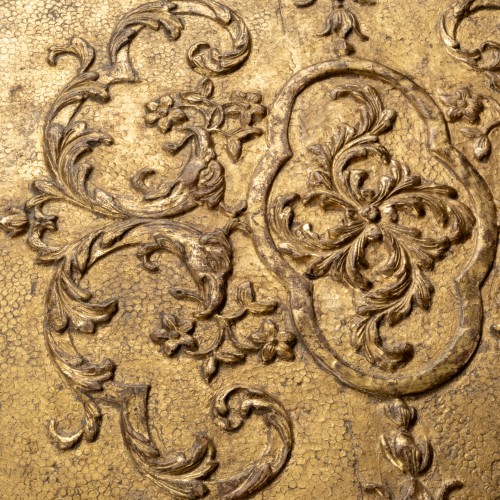 Gilded wood table late 17th century - Louis XIV