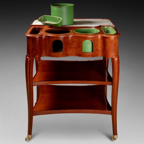 Furniture  - Mahogany cooler Louis XVI period late 18th century