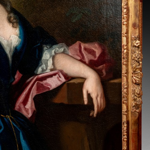 Tableaux et dessins Tableaux XVIIIe siècle - Portrait de femme, école anglaise du XVIIIe siècle