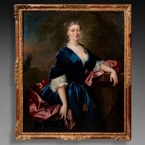 Portrait de femme, école anglaise du XVIIIe siècle - Laurent Chalvignac