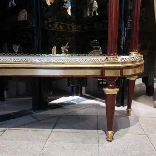 Console desserte époque Louis XVI - Louis XVI