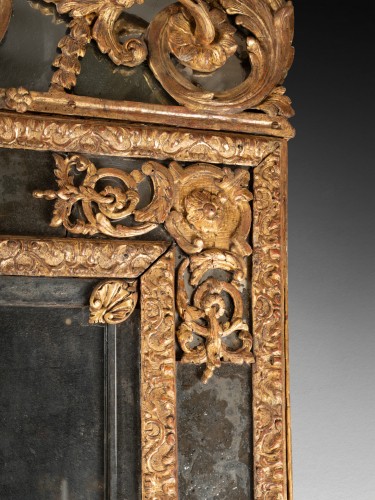 Miroir fin époque Louis XIV début de l'époque Régence - Laurent Chalvignac