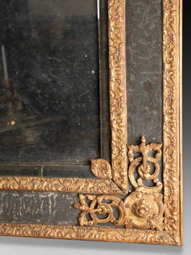 Miroir fin époque Louis XIV début de l'époque Régence - Régence