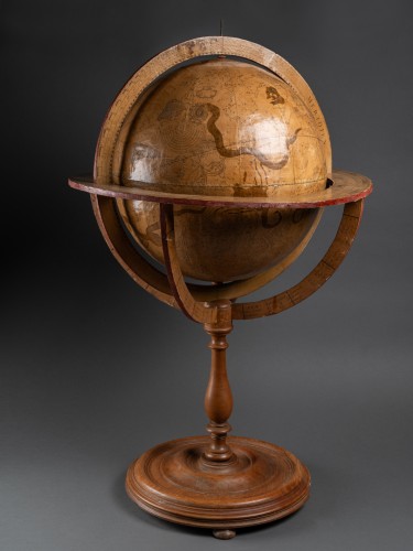 XVIIIe siècle - Globe céleste circa 1770