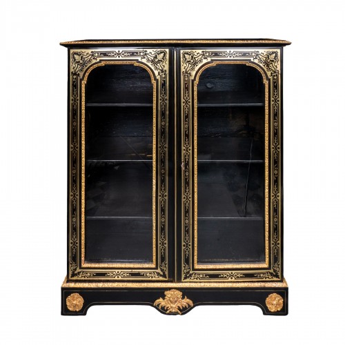 Boulle book case Louis XIV period early 18th century