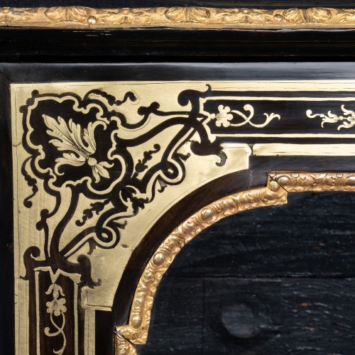 Furniture  - Boulle book case Louis XIV period early 18th century