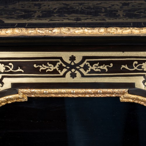 Boulle book case Louis XIV period early 18th century - 