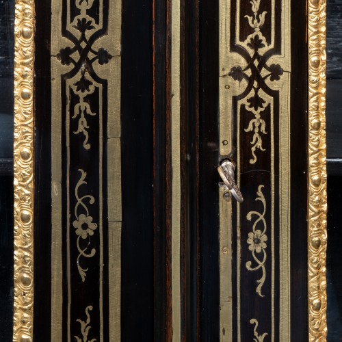 Boulle book case Louis XIV period early 18th century - Louis XIV