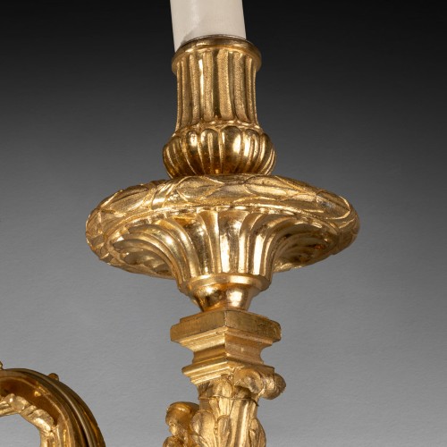 Antiquités - Set of four sconces louis XVI period late 18th century