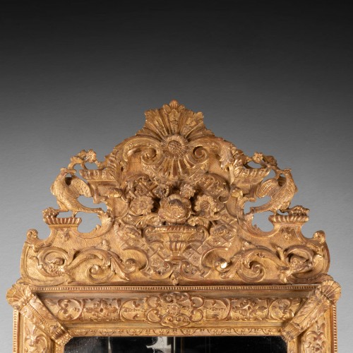 Miroir époque Louis XIV début du XVIII ème siècle - Miroirs, Trumeaux Style Louis XIV