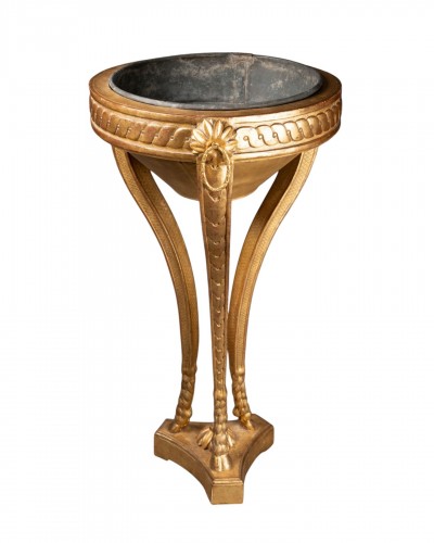 Athénienne en bois doré époque Louis XVI fin du XVIIIe siècle
