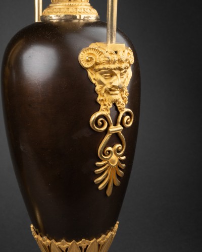 Empire - Pair of spindle vases pair Empire period circa 1800