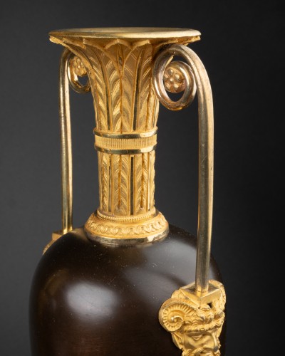 Antiquités - Pair of spindle vases pair Empire period circa 1800