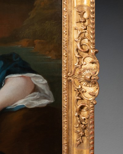 XVIIIe siècle - Portrait Ecole Française début de l'époque Louis XV