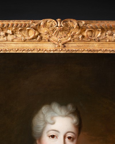 Louis XV - Portrait Ecole Française début de l'époque Louis XV