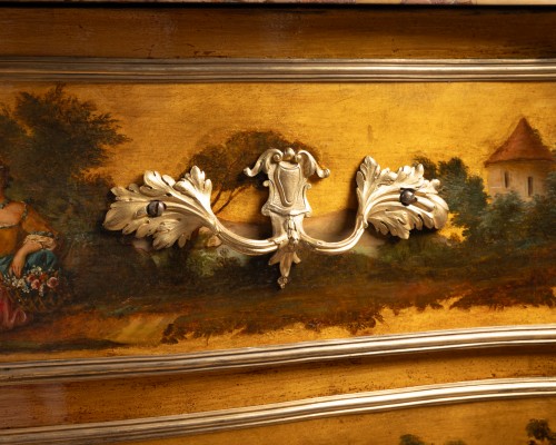 Transition - Georges III chest circa 1770
