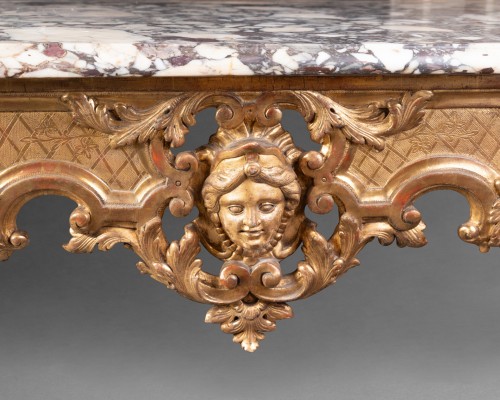 Regence period console table French work 18th century - French Regence