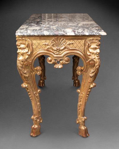 French Regence - Regence period console table French work 18th century