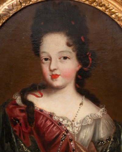 Louis XV - two portraits forming a pair mid of 18th century