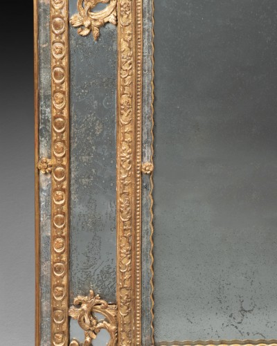 Louis XIV - Pare closes mirror Louis XIV period early 18th century