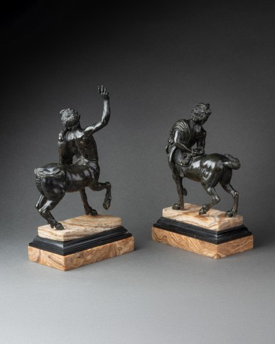 Pair of bronzes centaurs, Italy first half 18th century - 