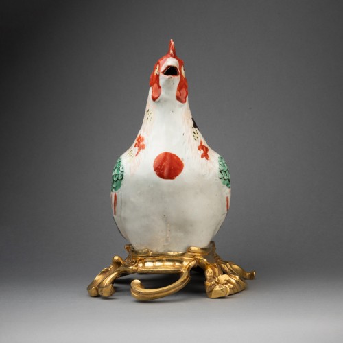 Porcelain & Faience  - Porcelain hen Japan late 17th century