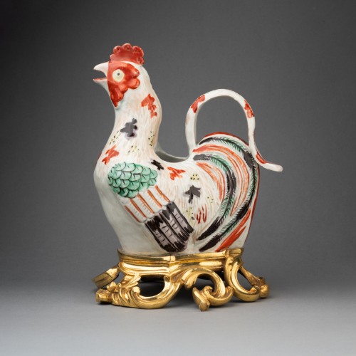 Antiquités - Porcelain hen Japan late 17th century