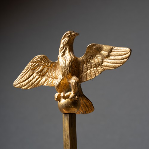 Three lights "bouillotte lamp" Empire period early 19th century - 