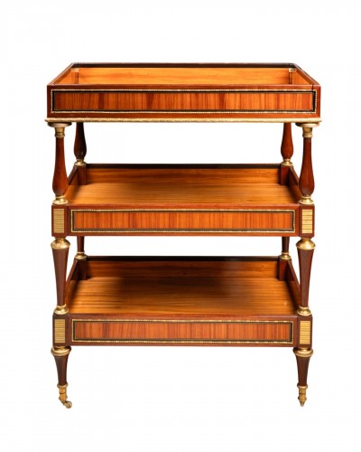 Table dite "tricoteuse" Travail Français époque Restauration XIXe siècle