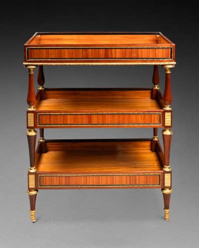 Table dite "tricoteuse" Travail Français époque Restauration XIXe siècle - Mobilier Style Restauration - Charles X