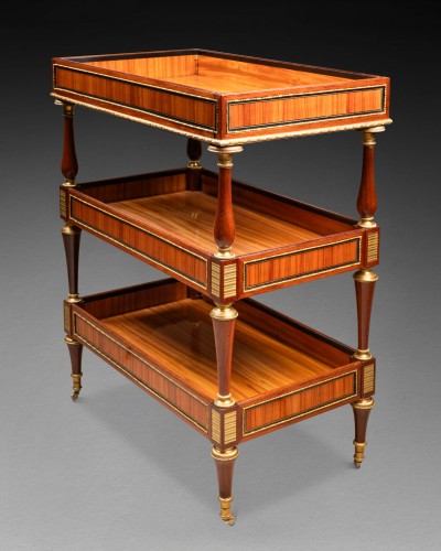 Restauration - Charles X - Table dite "tricoteuse" Travail Français époque Restauration XIXe siècle