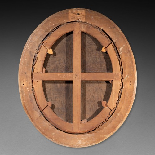 XVIIIe siècle - Portrait d'une dame de qualité époque Louis XIV début du XVIIIe siècle