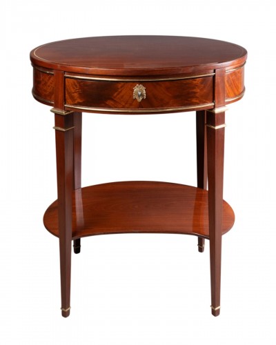 Mahogany table Louis XVI period late 18th century